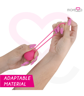 MORESSA OSIAN ONE ENTRENAMIENTO SUELO PELVICO 51gr PREMIUM SILICONA ROSA