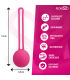 MORESSA OSIAN ONE ENTRENAMIENTO SUELO PELVICO 51gr PREMIUM SILICONA ROSA