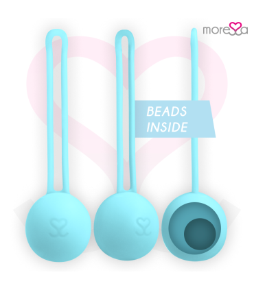 MORESSA OSIAN ONE ENTRENAMIENTO SUELO PELVICO 51gr PREMIUM SILICONA TURQUESA