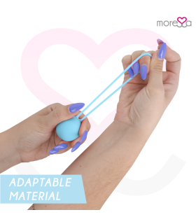 MORESSA OSIAN ONE ENTRENAMIENTO SUELO PELVICO 51gr PREMIUM SILICONA TURQUESA