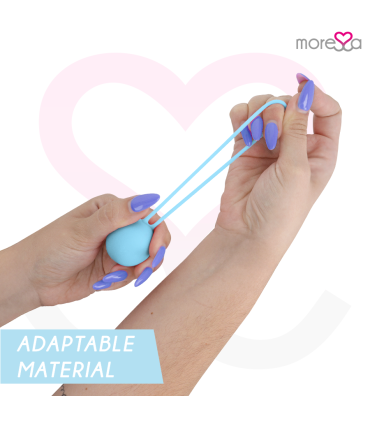 MORESSA OSIAN ONE ENTRENAMIENTO SUELO PELVICO 51gr PREMIUM SILICONA TURQUESA