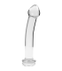 NEBULA SERIES BY IBIZA MODELO 11 DILDO CRISTAL TRANSPARENTE 16 CM O 3 CM