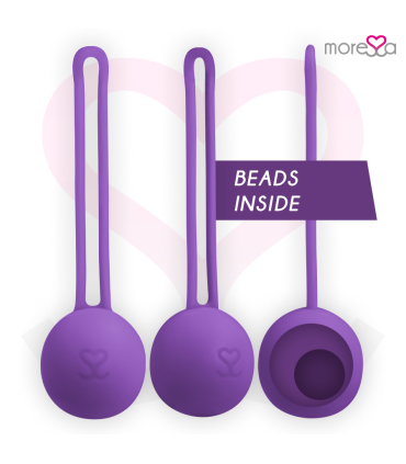 MORESSA OSIAN ONE ENTRENAMIENTO SUELO PELVICO 51gr PREMIUM SILICONA LILA