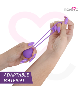 MORESSA OSIAN ONE ENTRENAMIENTO SUELO PELVICO 51gr PREMIUM SILICONA LILA