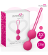 MORESSA OSIAN TWO ENTRENAMIENTO SUELO PELVICO 101gr PREMIUM SILICONA ROSA