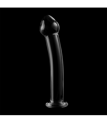 NEBULA SERIES BY IBIZA MODELO 11 DILDO CRISTAL TRANSPARENTE 16 CM O 3 CM