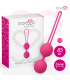 MORESSA OSIAN THREE ENTRENAMIENTO SUELO PELVICO 85 gr PREMIUM SILICONA ROSA