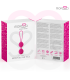 MORESSA OSIAN THREE ENTRENAMIENTO SUELO PELVICO 85 gr PREMIUM SILICONA ROSA