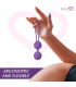 MORESSA OSIAN THREE ENTRENAMIENTO SUELO PELVICO 85 gr PREMIUM SILICONA LILA