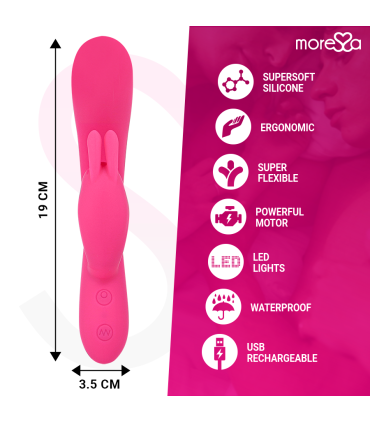 MORESSA TELMO TICKLING CLITORIAL PREMIUM SILICONE RECARGABLE
