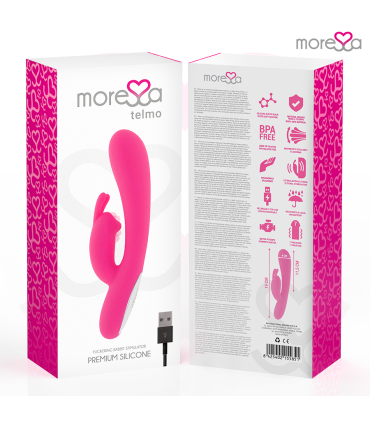 MORESSA TELMO TICKLING CLITORIAL PREMIUM SILICONE RECARGABLE