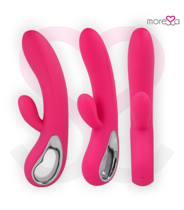 MORESSA TROY MASAJEADOR PUNTO G Y CLITORIS PREMIUM SILICONE RECARGABLE