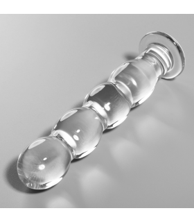 NEBULA SERIES BY IBIZA MODELO 10 DILDO CRISTAL TRANSPARENTE 165 CM O 35 CM