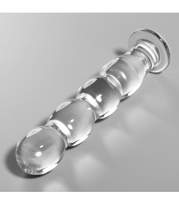 NEBULA SERIES BY IBIZA MODELO 10 DILDO CRISTAL TRANSPARENTE 165 CM O 35 CM