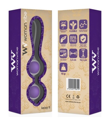 WOMANVIBE KEISY II BOLAS SILICONA
