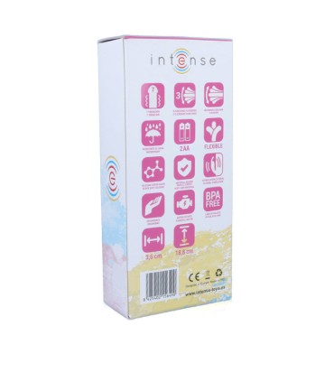 INTENSE SUSY VIBRADOR OSCILANTE SILICONA RABBIT ROSA