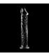 NEBULA SERIES BY IBIZA MODELO 12 DILDO CRISTAL TRANSPARENTE 17 CM O 35 CM
