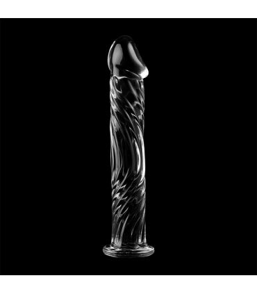 NEBULA SERIES BY IBIZA MODELO 12 DILDO CRISTAL TRANSPARENTE 17 CM O 35 CM