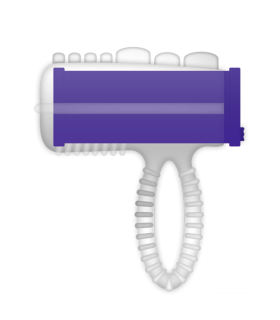CASUAL LOVE RING VIBRADOR LENGUA LILA