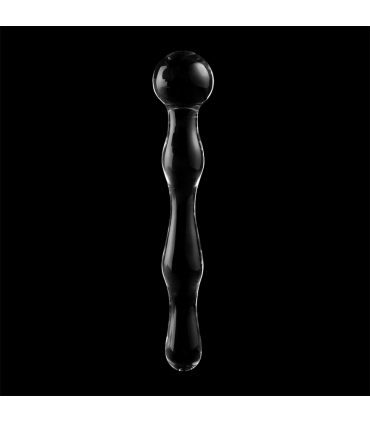 NEBULA SERIES BY IBIZA MODELO 13 DILDO CRISTAL TRANSPARENTE 18 CM O 35 CM