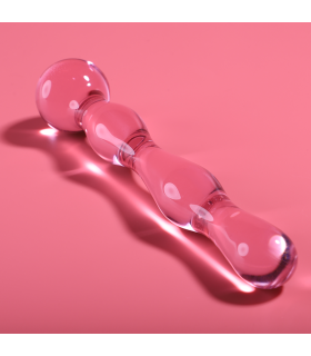 NEBULA SERIES BY IBIZA MODELO 13 DILDO CRISTAL ROSA 18 CM O 35 CM