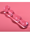 NEBULA SERIES BY IBIZA - MODELO 13 DILDO CRISTAL TRANSPARENTE 18 CM -O- 3.5 CM