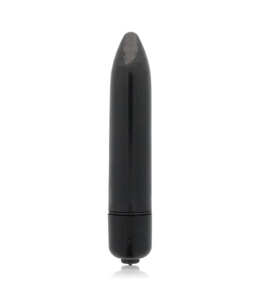 GLOSSY THIN VIBRADOR NEGRO