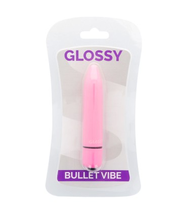 GLOSSY THIN VIBRADOR ROSA INTENSO