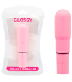 GLOSSY - POCKET VIBRADOR ROSA