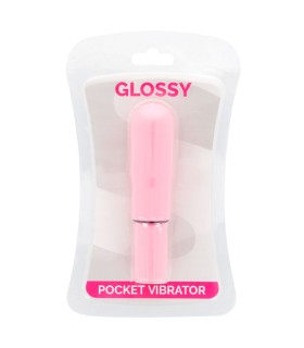 GLOSSY POCKET VIBRADOR ROSA