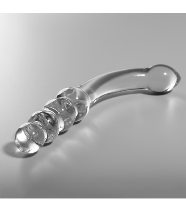 NEBULA SERIES BY IBIZA MODELO 14 DILDO CRISTAL TRANSPARENTE 185 CM O 3 CM