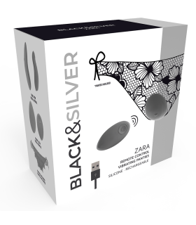 BLACKSILVER ZARA ESTIMULADOR CONTROL REMOTO CON PANTY GRATIS