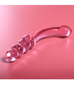 NEBULA SERIES BY IBIZA - MODELO 14 DILDO CRISTAL TRANSPARENTE 18.5 CM -O- 3 CM