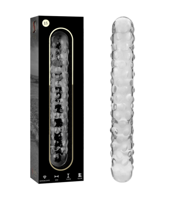 NEBULA SERIES BY IBIZA MODELO 15 DILDO CRISTAL TRANSPARENTE 185 CM O 3 CM