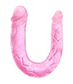 BAILE - DOUBLE DONG DILDO DOBLE ROSA