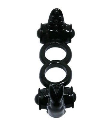 BAILE SWEET RING ANILLO DOBLE CON RABBIT DOBLE