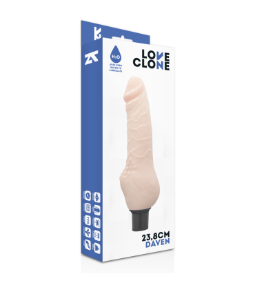LOVECLONE DAVEN VIBRADOR REALISTICO SELF LUBRICATION 238 CM O 38 CM