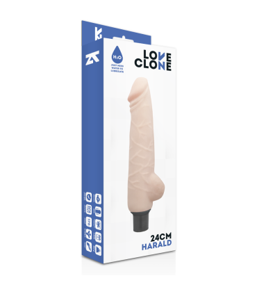 LOVECLONE HARALD VIBRADOR REALISTICO SELF LUBRICATION 24 CM O 4 CM