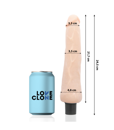LOVECLONE RAGNAR VIBRADOR REALISTICO SELF LUBRICATION 245 CM O 35 CM
