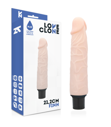 LOVECLONE FINN VIBRADOR REALISTICO SELF LUBRICATION 212 CM O 38 CM