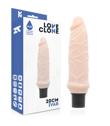 LOVECLONE IVAR VIBRADOR REALISTICO SELF LUBRICATION 20 CM O 37 CM