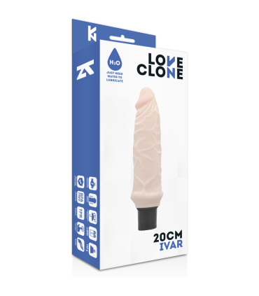 LOVECLONE IVAR VIBRADOR REALISTICO SELF LUBRICATION 20 CM O 37 CM