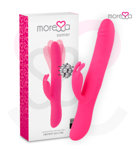 MORESSA SOMER ROTADOR PERLADO Y POTENTE VIBRACION SILICONA PREMIUM
