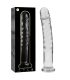 NEBULA SERIES BY IBIZA MODELO 16 DILDO CRISTAL TRANSPARENTE 185 CM O 3 CM