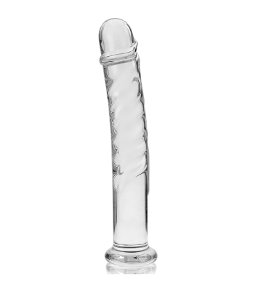 NEBULA SERIES BY IBIZA MODELO 16 DILDO CRISTAL TRANSPARENTE 185 CM O 3 CM