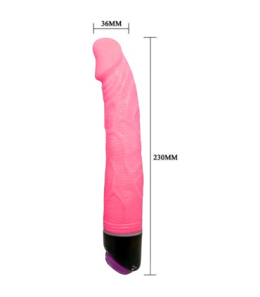BAILE ADOUR CLUB VIBRADOR REALISTICO 23 CM ROSA