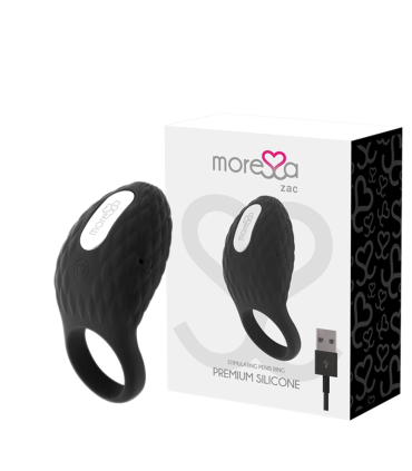 MORESSA ZAC ANILLO VIBRADOR RECARGABLE PREMIUM