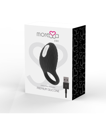 MORESSA ZAC ANILLO VIBRADOR RECARGABLE PREMIUM