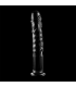 NEBULA SERIES BY IBIZA MODELO 16 DILDO CRISTAL TRANSPARENTE 185 CM O 3 CM
