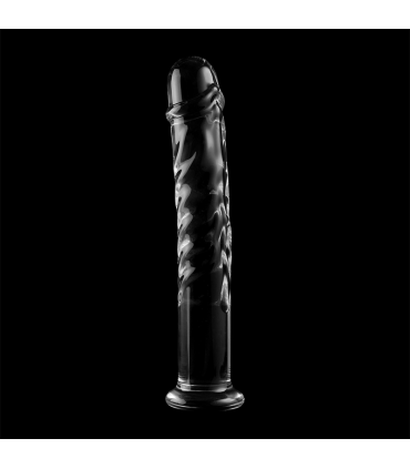 NEBULA SERIES BY IBIZA MODELO 16 DILDO CRISTAL TRANSPARENTE 185 CM O 3 CM
